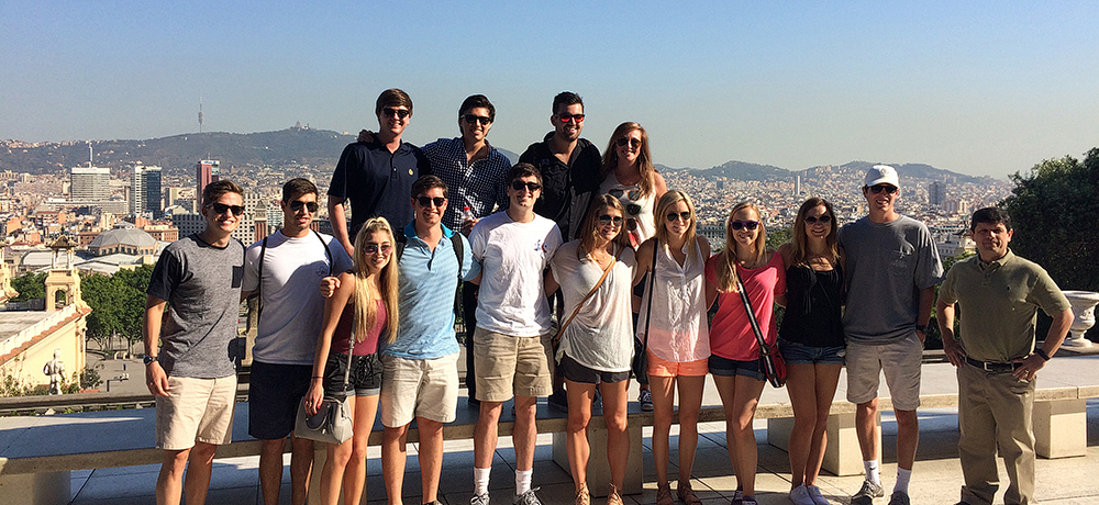 Section Image: TCU Students in Spain 