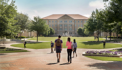 Section Image: TCU Campus sign 