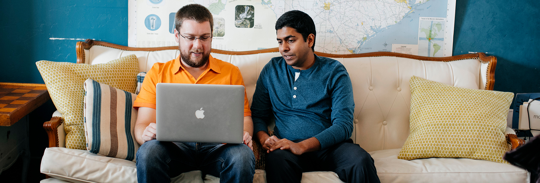 Section Image: two students with laptop 