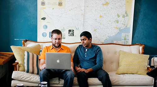 Section Image: two students with laptop 