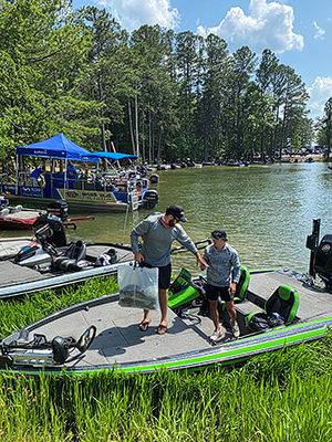 Bass fishing winners