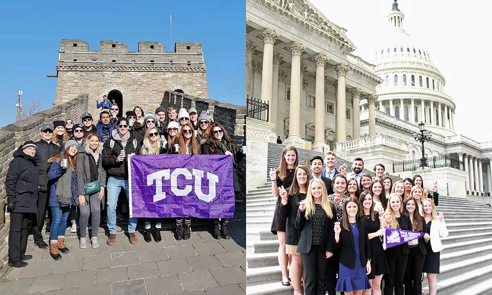 TCU Students abroad