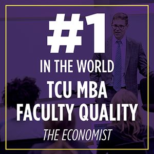 No 1 in the world for MBA Faculty Quality