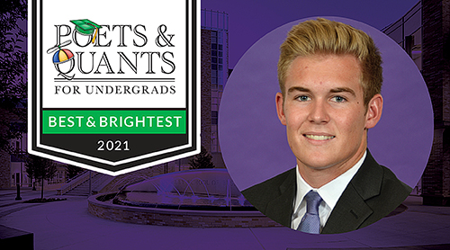 Section Image: TCU Neeley Senior RJ Finley Featured in 2021 Poets&Quants Best and Brightest 