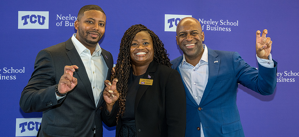 David Russell, Ann Tasby and Kenny Thompson Jr.