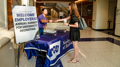 Section Image: Hettie Richardson speaking to the Summit 