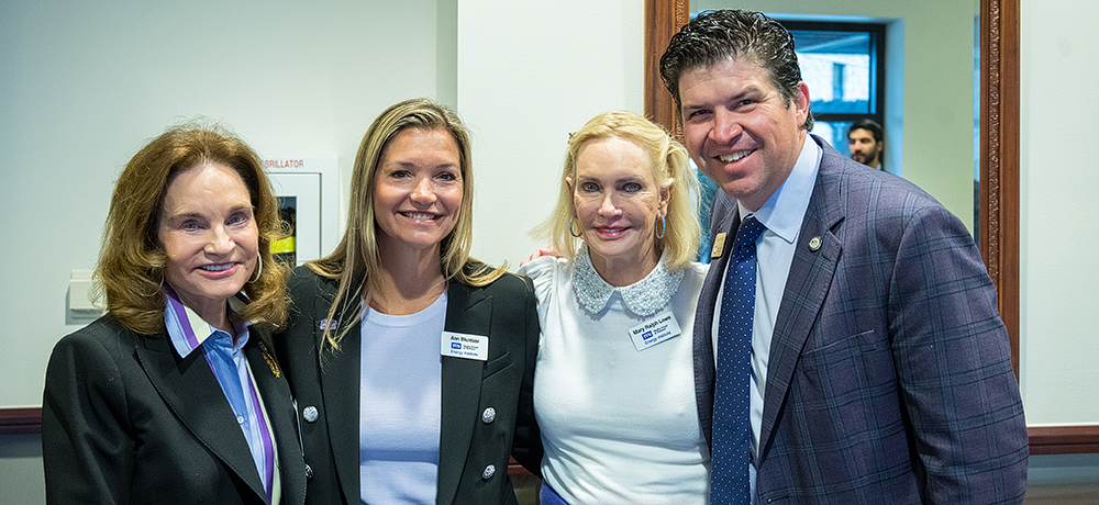 Kit Moncrief, Ann Bluntzer, Mary Ralph Lowe and Daniel Pullin