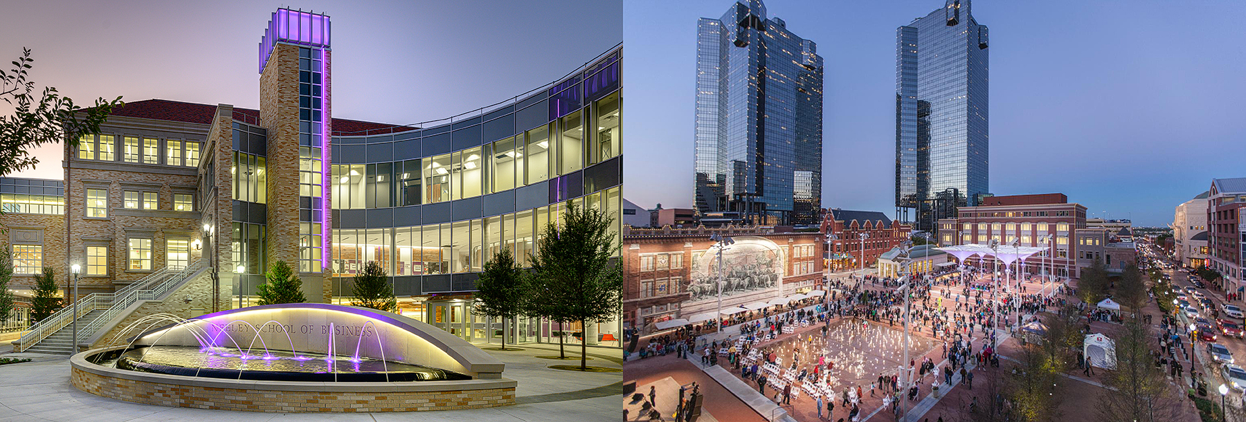 Section Image: Neeley Business Common and Sundance Square 