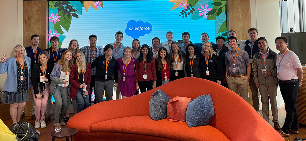 BIS Students in London at Salesforce