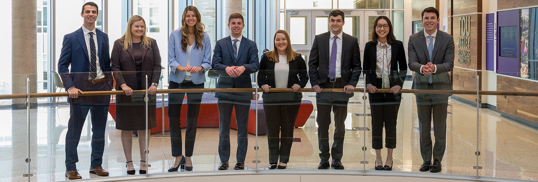 Section Image: Students in the Rogers Rotunda 