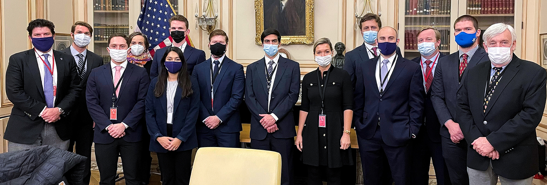 Section Image: Dean Pullin, Ann Bluntzer and Energy MBA students met with Department of Energy officials at the US Embassy 