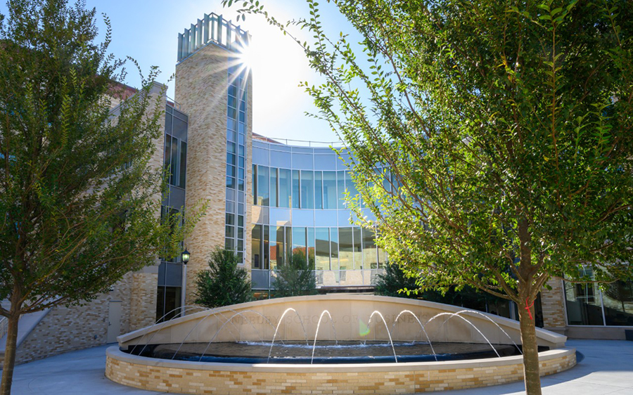 Neeley Tower Fountain