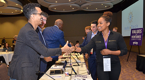 Values and Ventures handshake