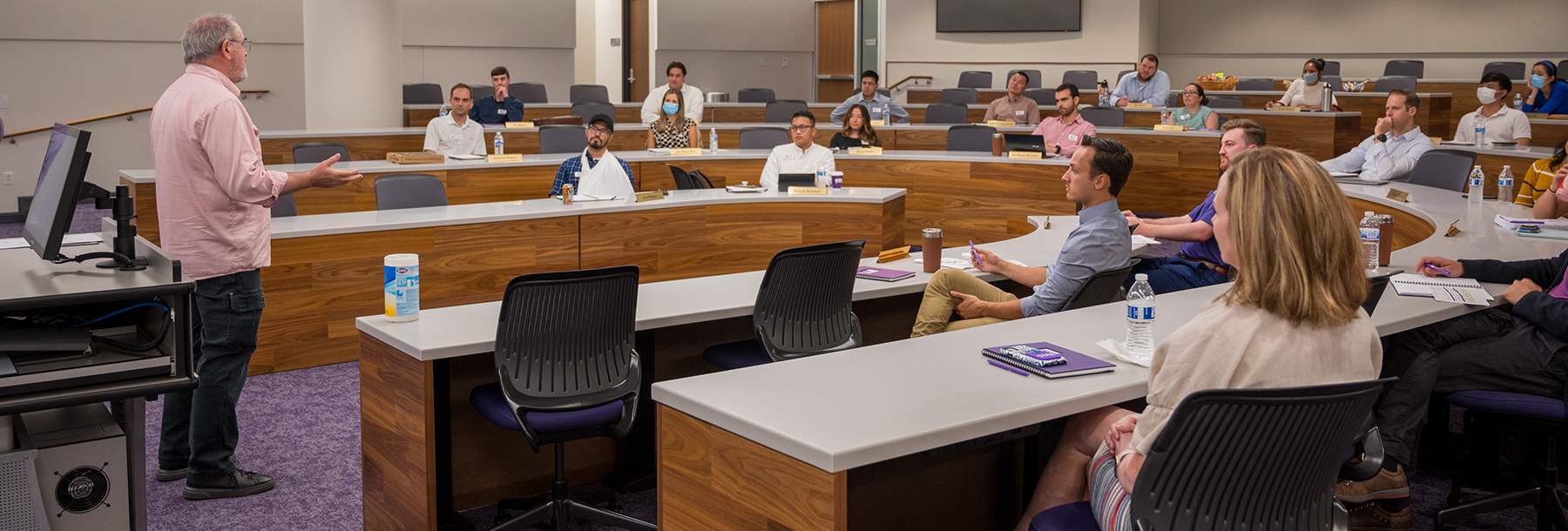 Section Image: Michael Sherrod addresses the Innovative Teachers Guild 