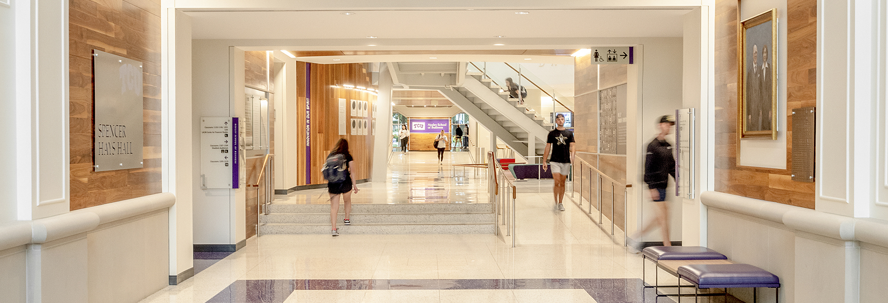 Section Image: Hays Hall entryway 