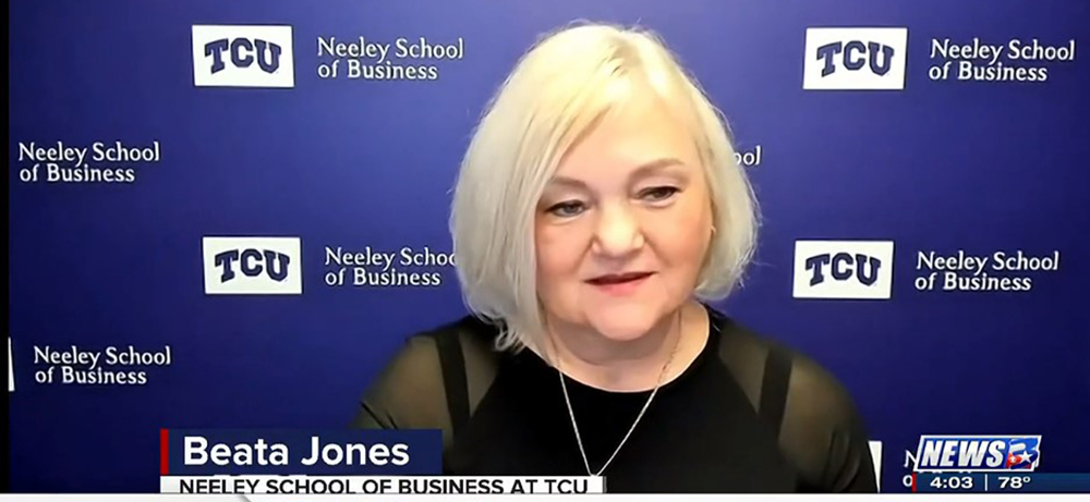 Beata Jones in an interview with CBS News