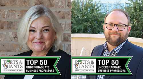 Poets&Quants: Two TCU Neeley Faculty Named Among Best Undergrad Business Professors 