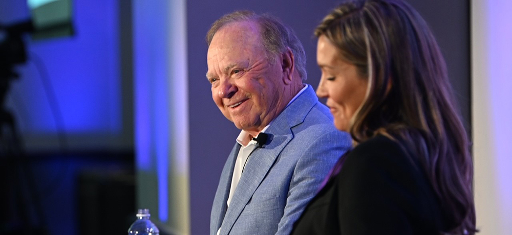 Harold Hamm and Ann Bluntzer