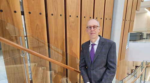 Rotund Staircase looking up 