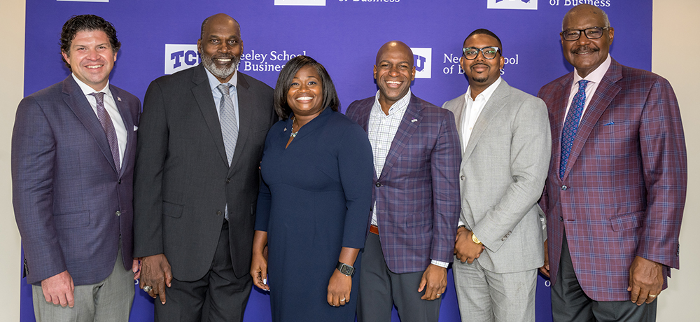 Daniel Pullin, Charlie Parker, Ann Tasby, Kenny Thompson, David Russell, and Ron Parker