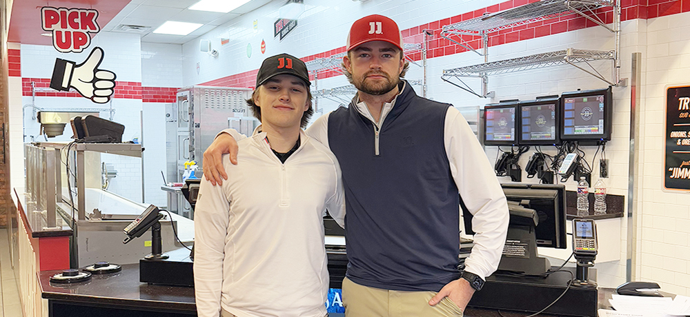Section Image: Ty and Nate at Jimmy Johns 