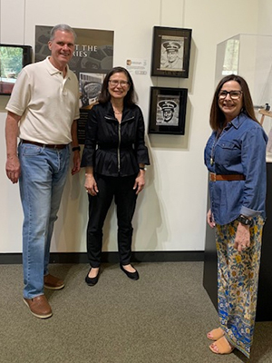 Maureen Kenney with Mark and Lynn Muller