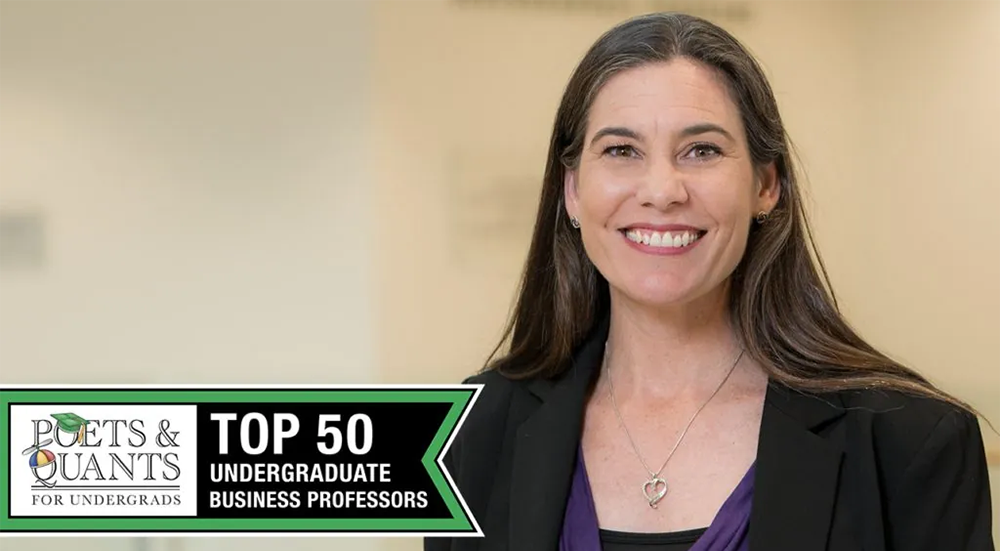 Renee Olvera, Poets and Quants Top 50 business professor