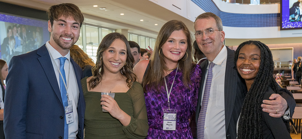 Dr. Moncreif with Fellows Alumni